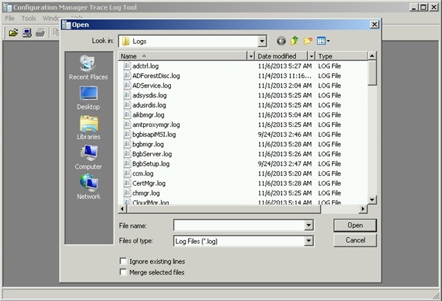 Trace Log Tool Im System Center Configuration Manager Digicomp Blog 8293